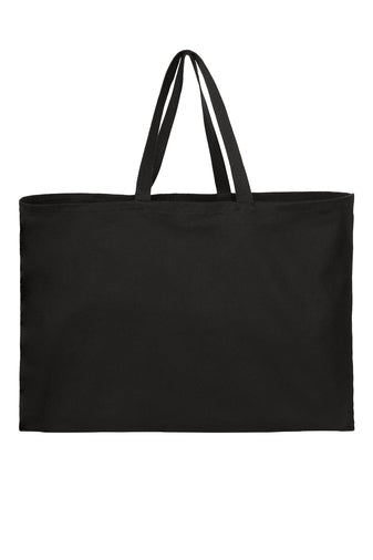 Fancy Twill Cotton Tote Bag Jumbo Size Durable Heavy Canvas for Shopping, Travel